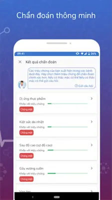 Chẩn đoán bệnh - Tra cứu thuốc android App screenshot 1