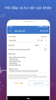 Chẩn đoán bệnh - Tra cứu thuốc android App screenshot 2