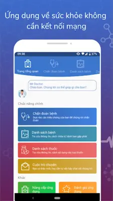 Chẩn đoán bệnh - Tra cứu thuốc android App screenshot 6